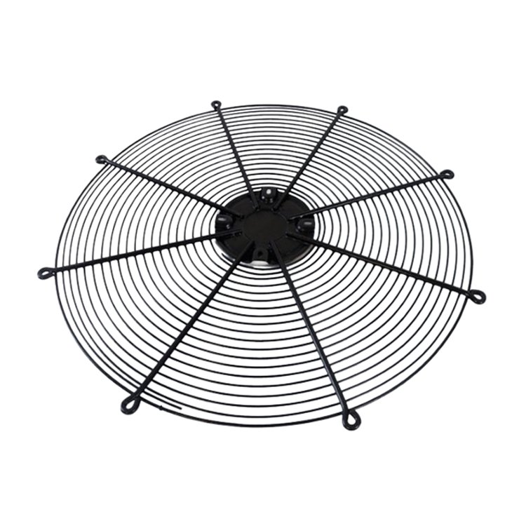 Corrosion Resistant Round Fan Metal Mesh Fan Accessories Metal Dust Cover for Axial Flow Fans