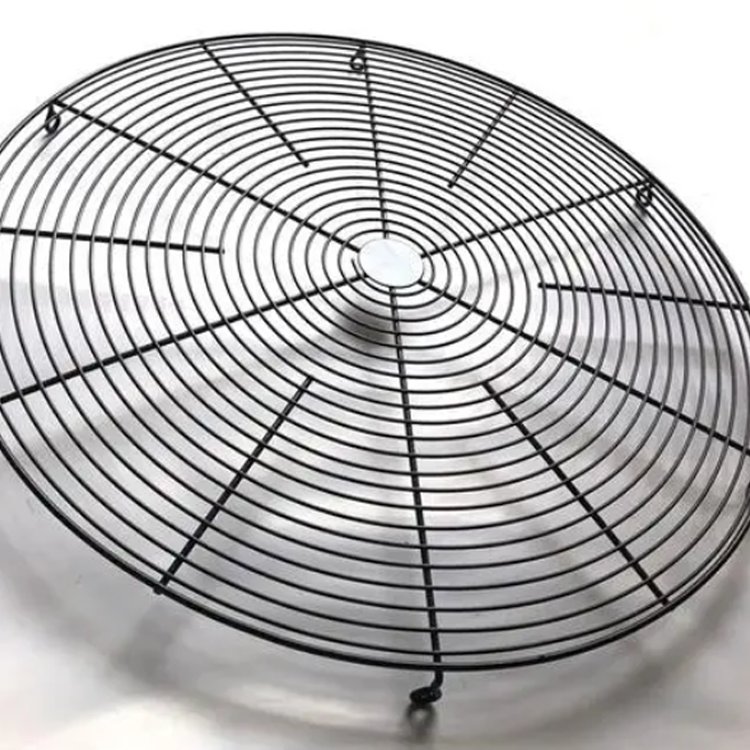 Corrosion Resistant Round Fan Metal Mesh Fan Accessories Metal Dust Cover for Axial Flow Fans