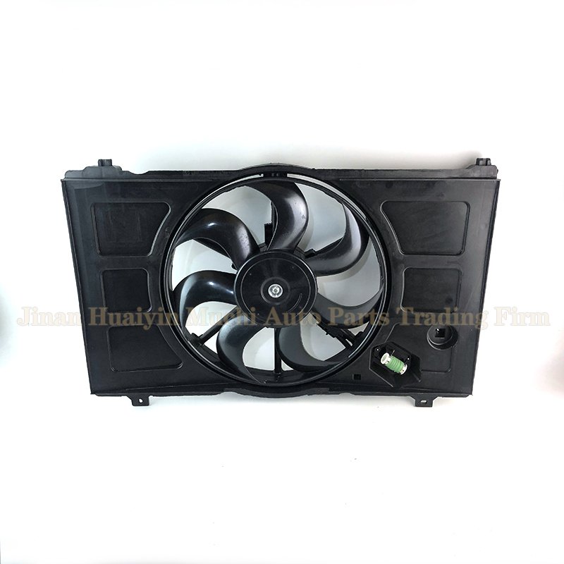 For Jac S3 HeYue A30 Electronic Radiator Fan Assembly 12V Water Tank Air Conditioning Condenser Fan