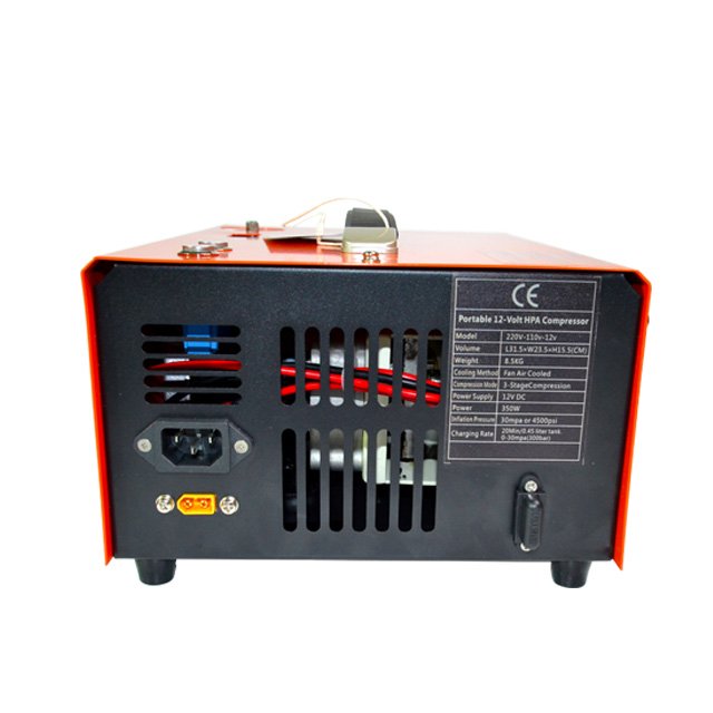 Hot Selling Portable Oil-free and Water-free 300bar 4500psi 12V air Compressor