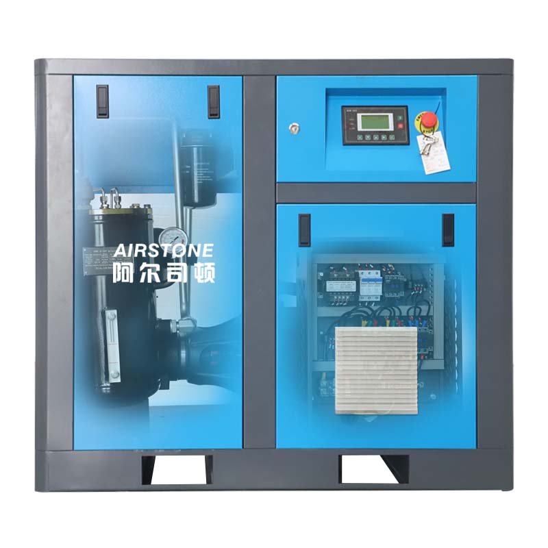 Airstone Silent Compresor De Aire De Tornillo Fix Speed 51CFM 11kw 15hp 3Phase 8Bar 116PSI Screw Air Compressor