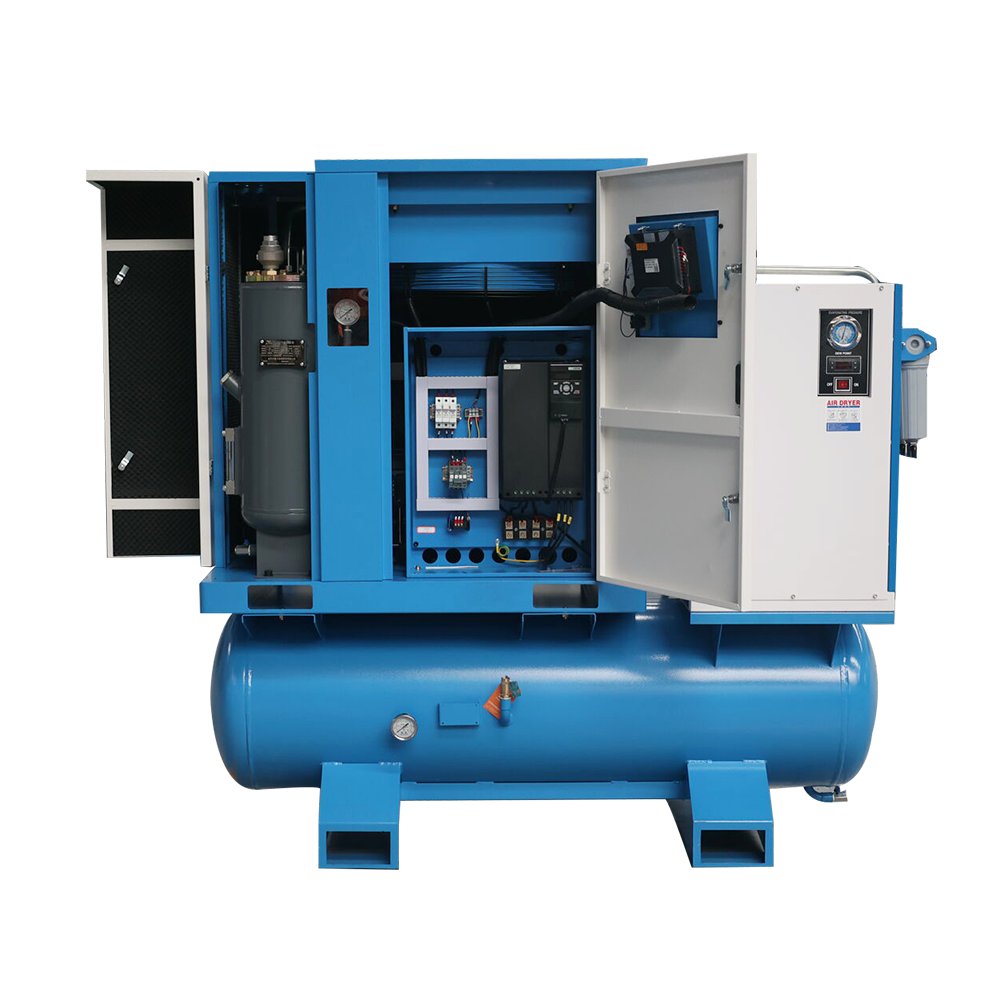 Integrated New Air Compressor for Cutting Machines for Various Materials in Manufacturing Plant