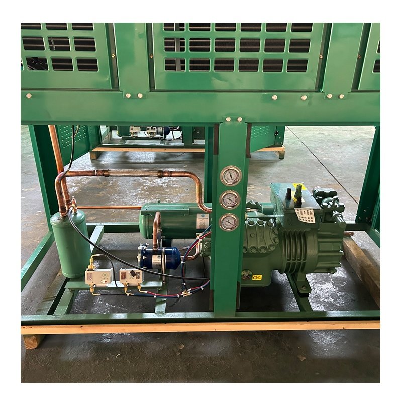 Professional Technology 25hp 30hp Air-cooled Condenser Unit Evaporative R404a Condensing Unit Refrigeration Cold Storage Feezer