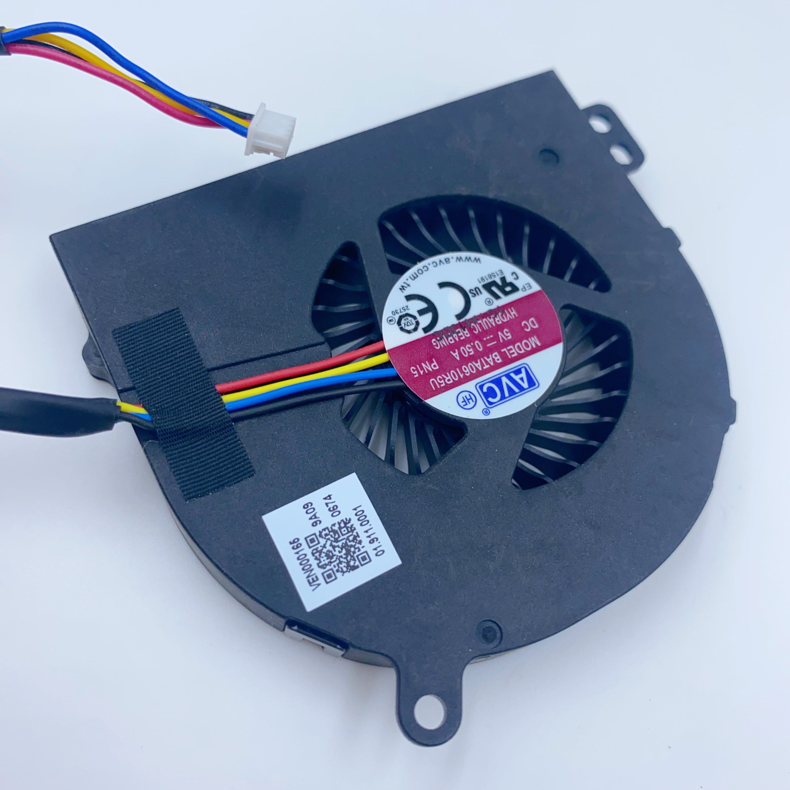 AVC Blower Fan BATA0610R5U 5V DC 2.5W 0.5A 60X65X10mm 6.5cm 10CFM 4500RPM Mini Pc Cooling Fan for CPU Server/Pico VR