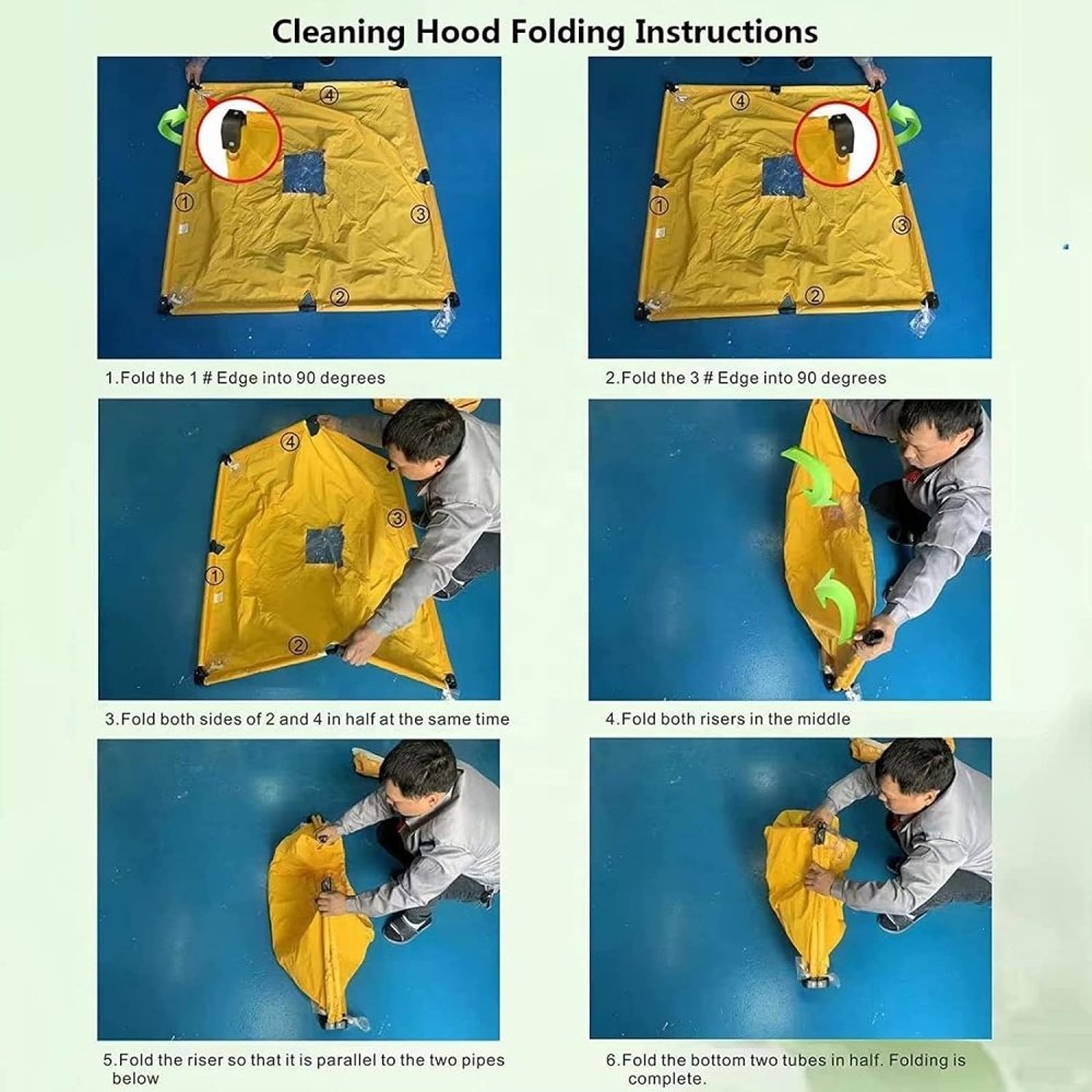 Waterproof Dustproof PVC Air Conditioner Cleaning Protector Cover Ceiling Type Air Conditioner Cleaning Cover with Water Pipe