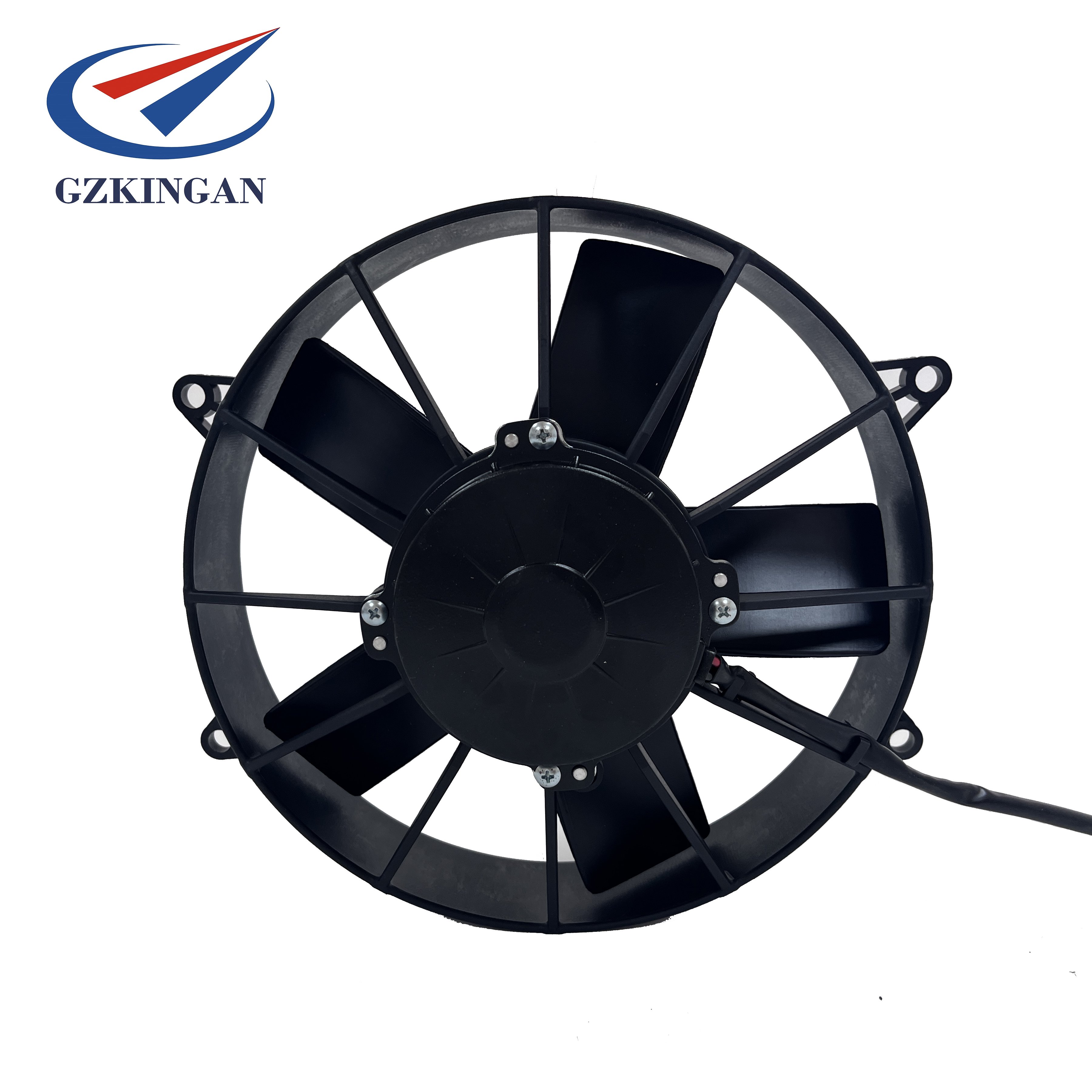 High Quality 10 Inch Axial 12V DC 255mm Condenser Fan Compatible with Carrier Evaporators for AC Air Conditioning