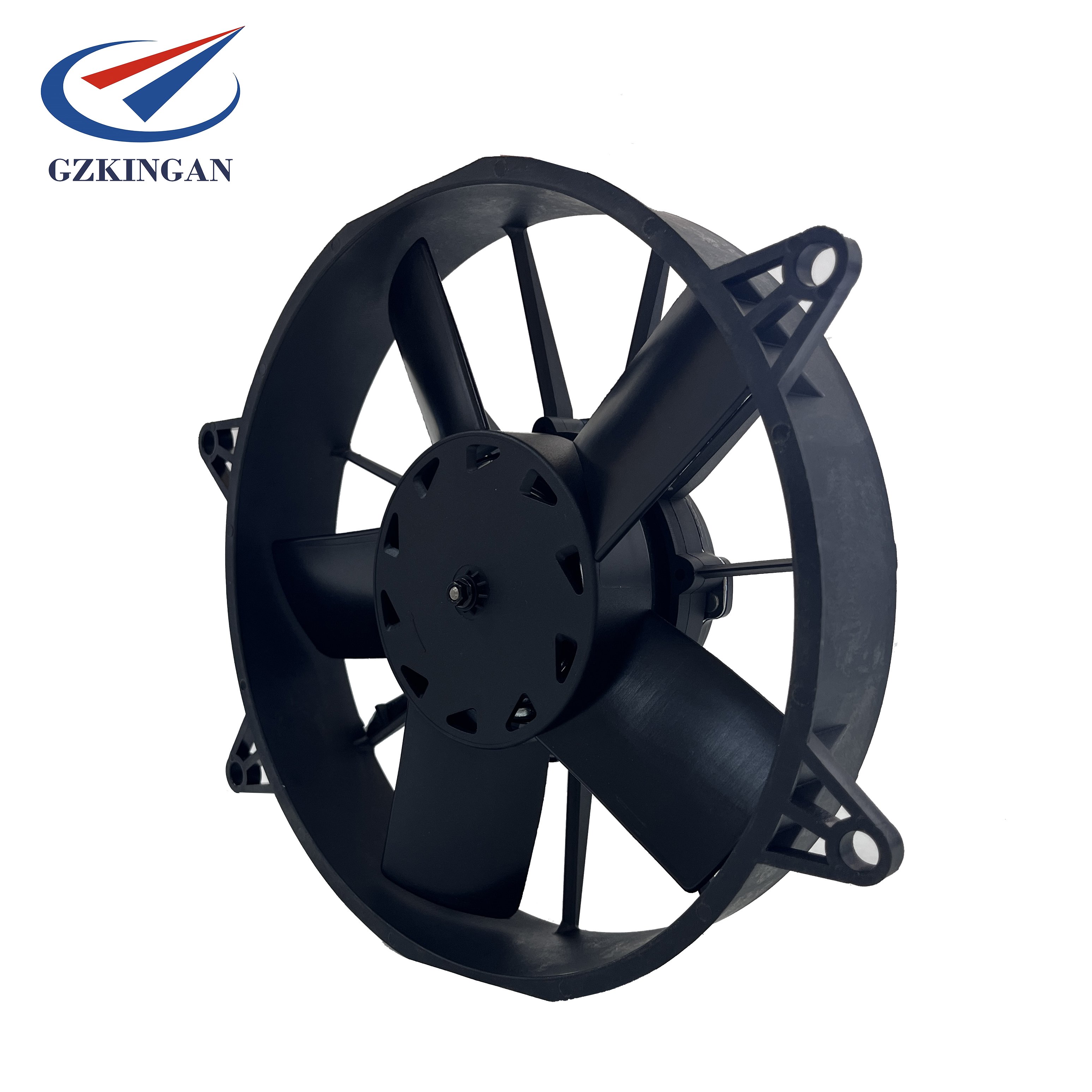 High Quality 10 Inch Axial 12V DC 255mm Condenser Fan Compatible with Carrier Evaporators for AC Air Conditioning