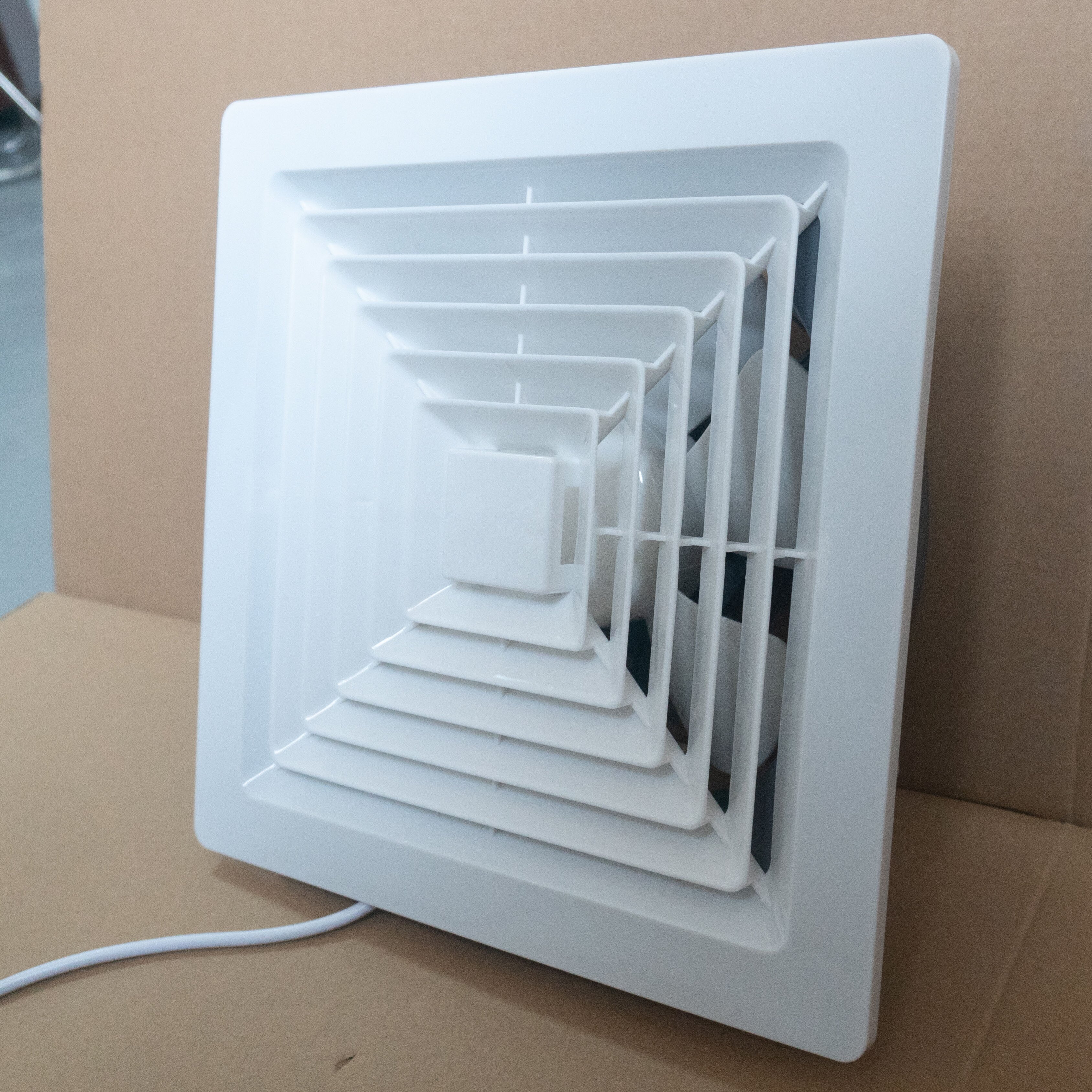 Low Noise Bathroom Ventilation Wall Mount Ventilation Silent Ceiling Plastic ABS Exhaust Fan