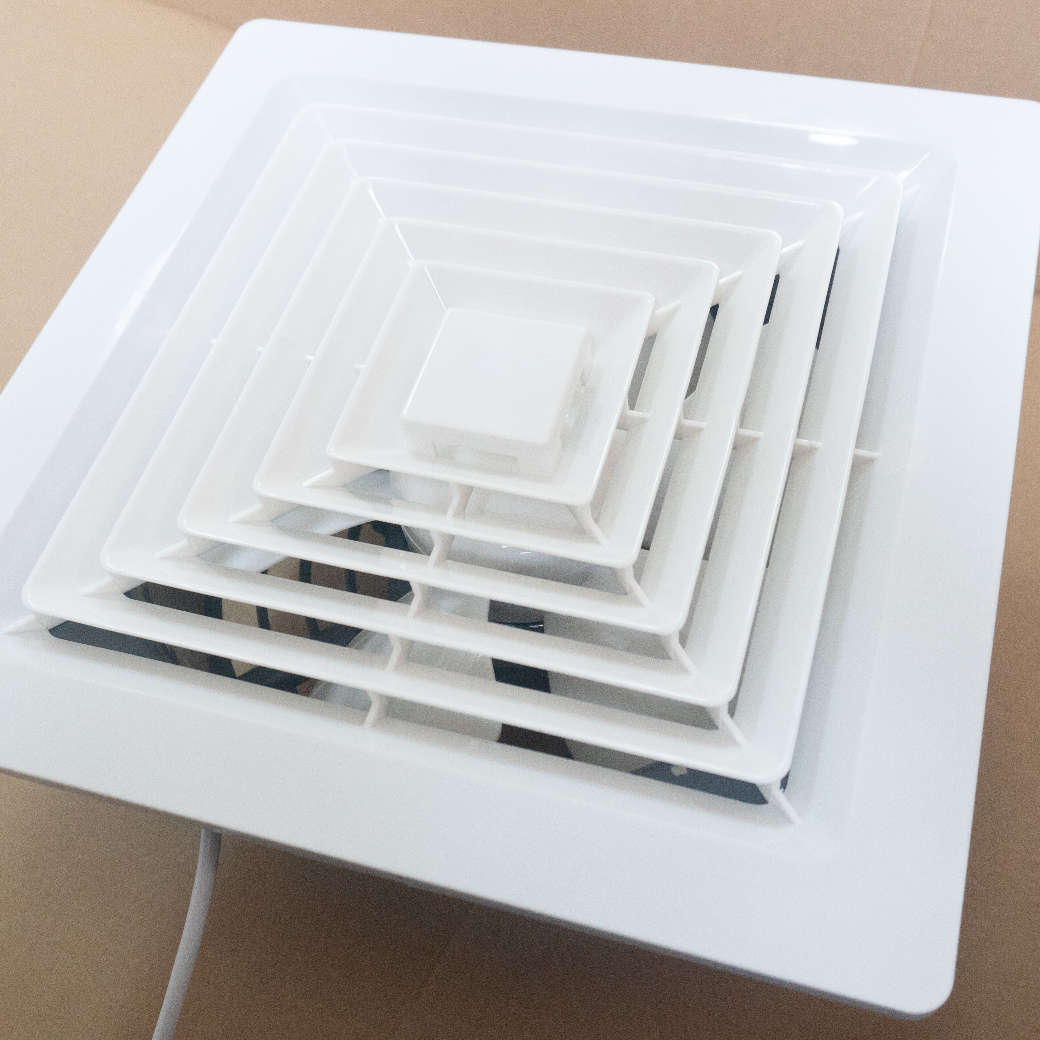Low Noise Bathroom Ventilation Wall Mount Ventilation Silent Ceiling Plastic ABS Exhaust Fan