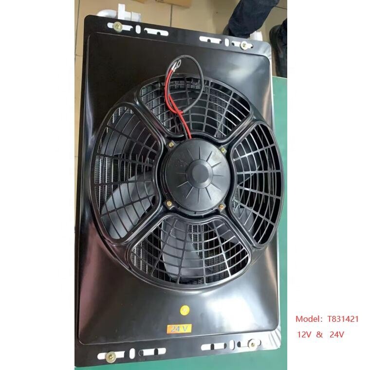 Auto Cooling Radiator Fan 14 X 21 for Car Electric Condenser Fan M83 Motor 831421 for Truck