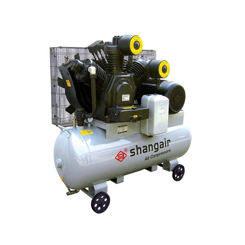 China Industrial Equipment Silent Electric Rotary Screw Air Compressor with Dryer