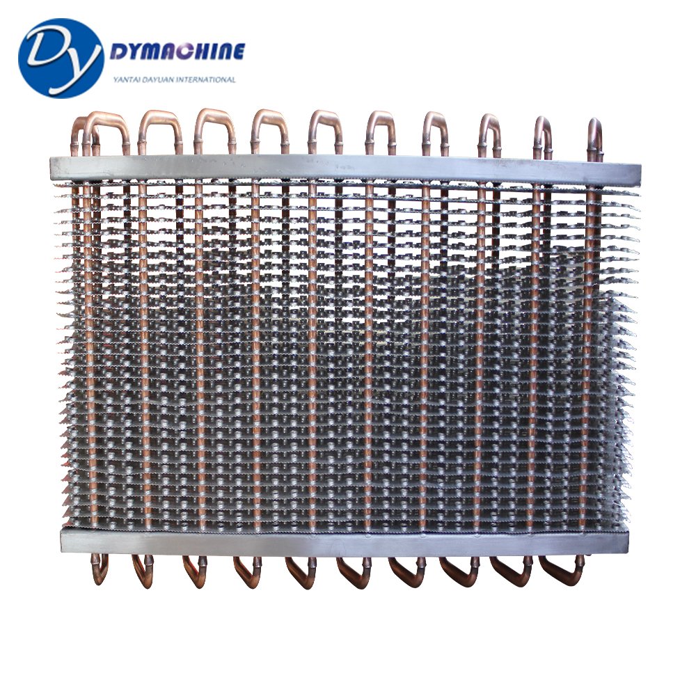 Factory Customized Air Cooled Copper Tube Heat Exchange Chiller Copper Tube Aluminum Fin Heat Exchanger with Competitive Price