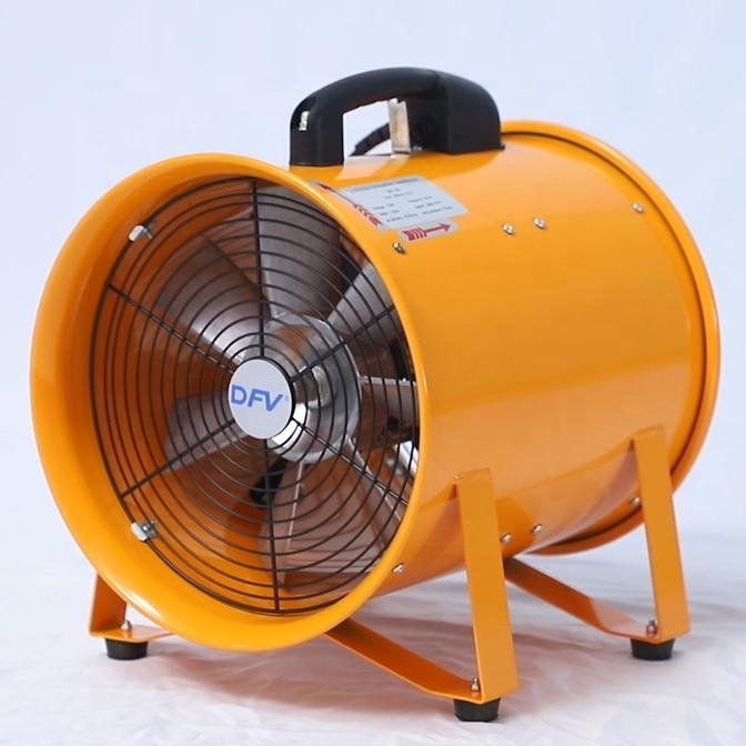 220V 50Hz 12 Inch Cooling Exhaust Fan Air Vent Ventilation Exhaust Duct Ventilation Air Fan With 10m Duct