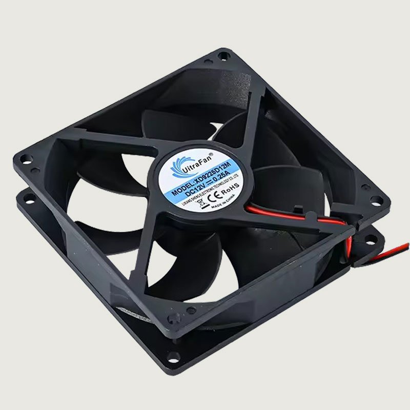 9225 12v 24v Industrial Control Equipment Cabinet Cooling Fan Factory Wholesale 92mm 25mm Dc Fan