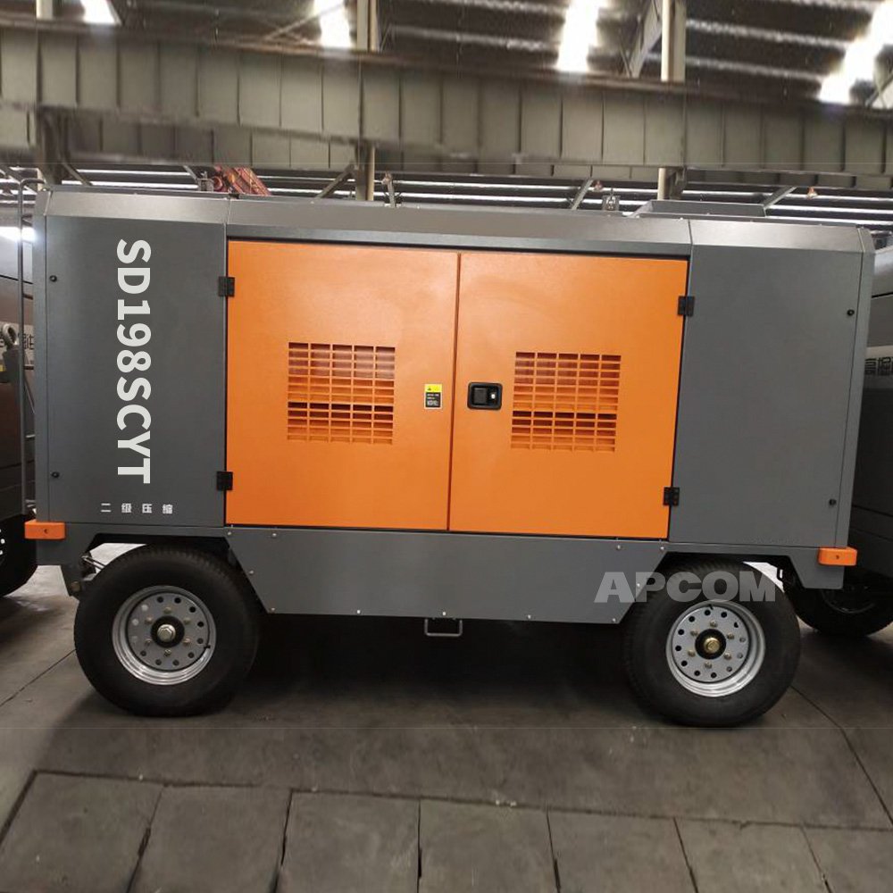 20m3 20bar 700cfm Cummins Mining air Compressor 20 bar 700 Cfm Cummins diesel Engine Screw air Compressor Price Aircompressor