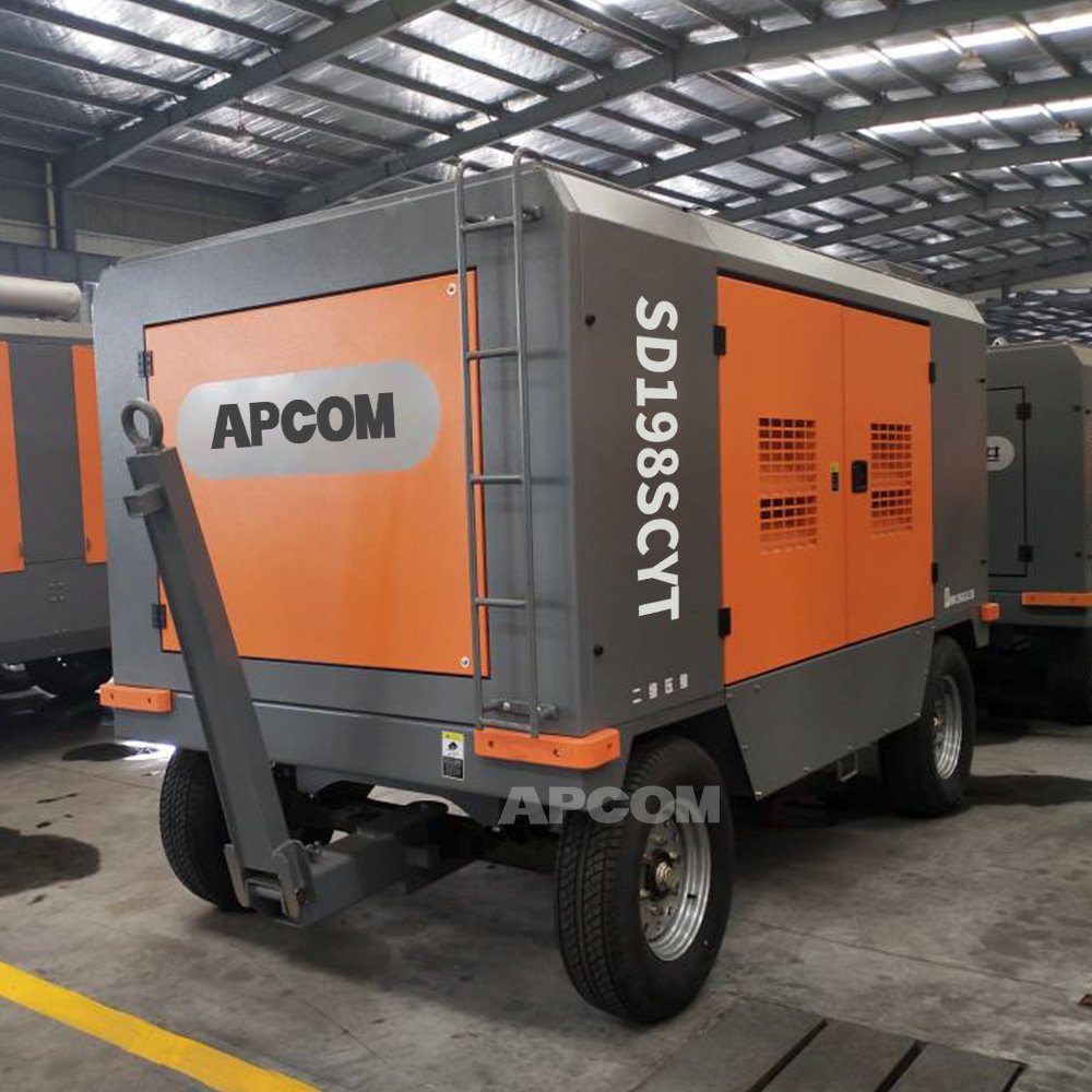 20m3 20bar 700cfm Cummins Mining air Compressor 20 bar 700 Cfm Cummins diesel Engine Screw air Compressor Price Aircompressor