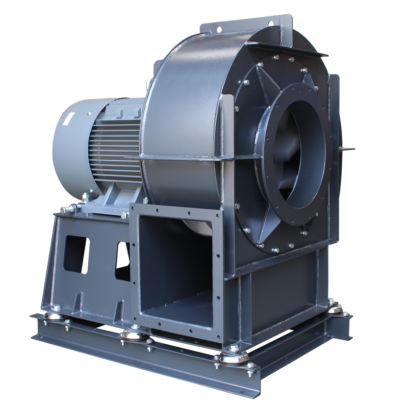 Large Capacity Dusty Air Ventilation Centrifugal Fan, Industrial Dust Suction Blower, T4-72 Turbine Exhaust Fan