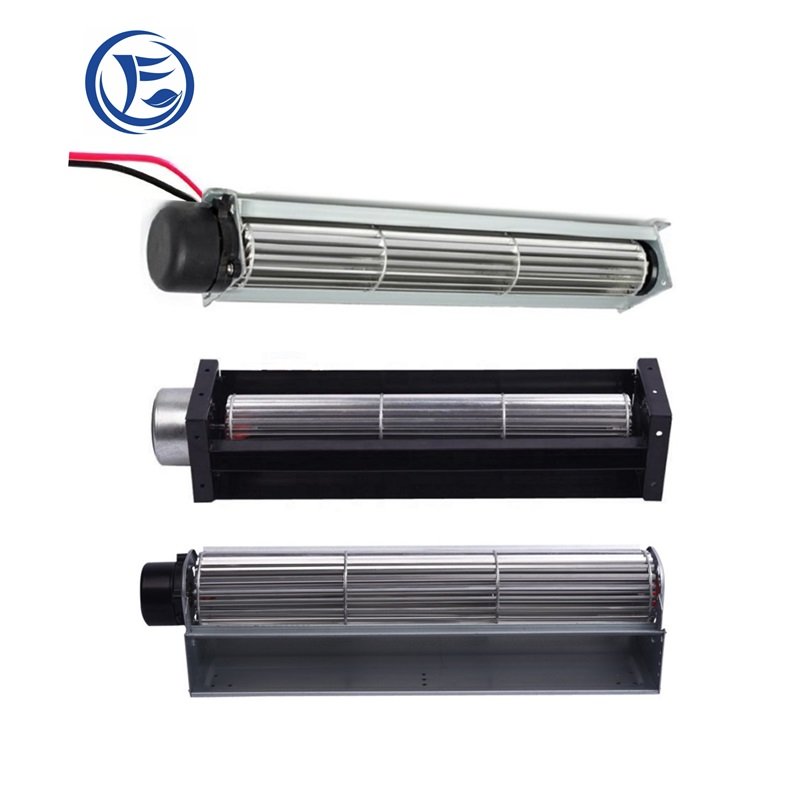 12V/24V DC Elevator Cross Flow Fan 220v Low Noise Horizontal Fan for Heating Appliances