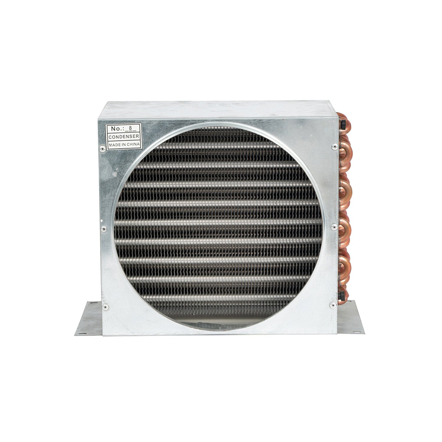 Air Cooled Refrigerator Parts Copper Condenser Coil