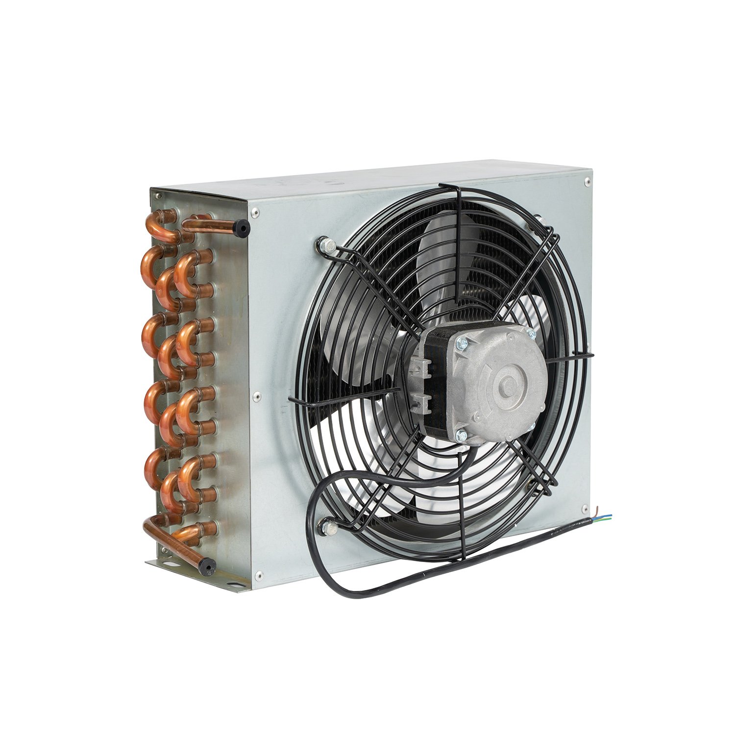Air Cooled Refrigerator Parts Copper Condenser Coil