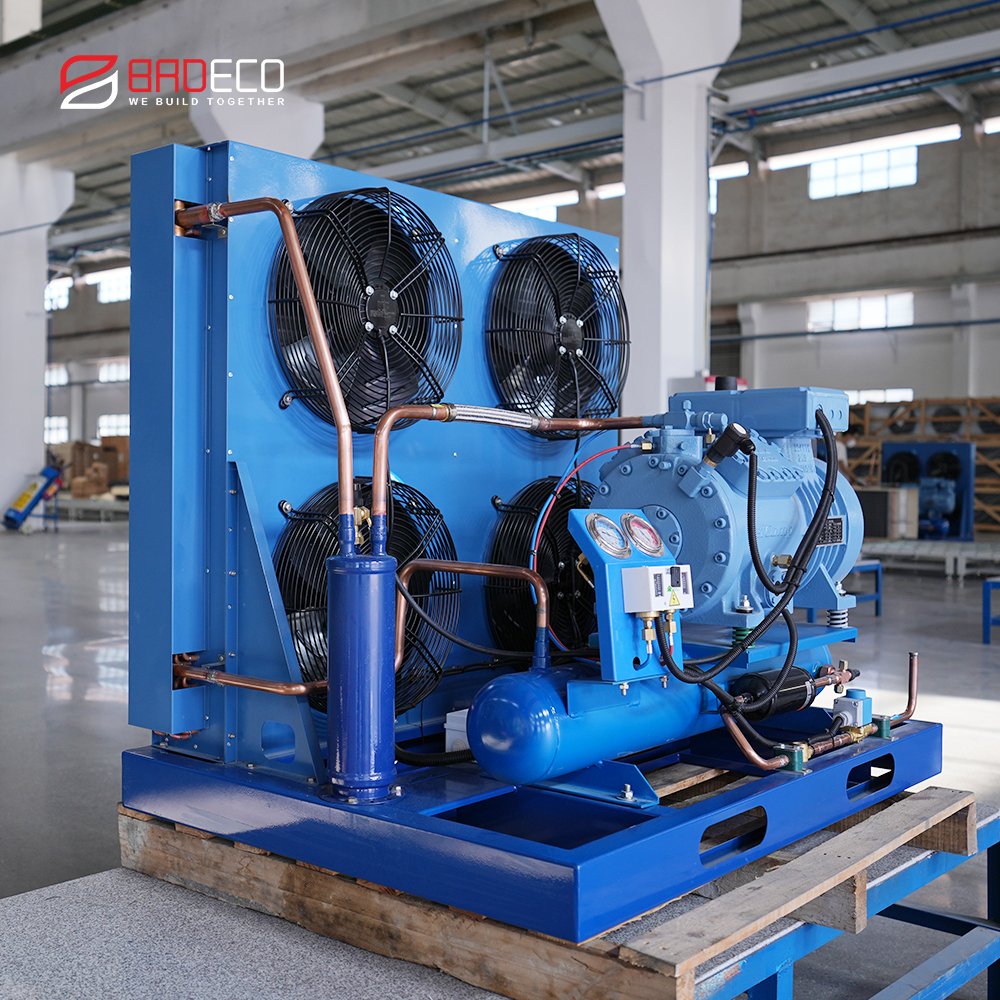 Cold Room Two Stage Condensing Unit Compressor Refrigeration Unit Compressor Refrigeration