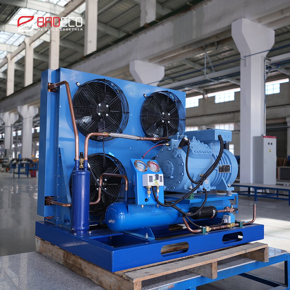 Cold Room Two Stage Condensing Unit Compressor Refrigeration Unit Compressor Refrigeration