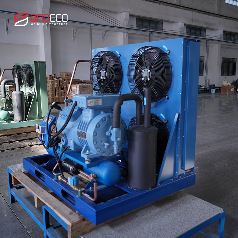 Cold Room Two Stage Condensing Unit Compressor Refrigeration Unit Compressor Refrigeration