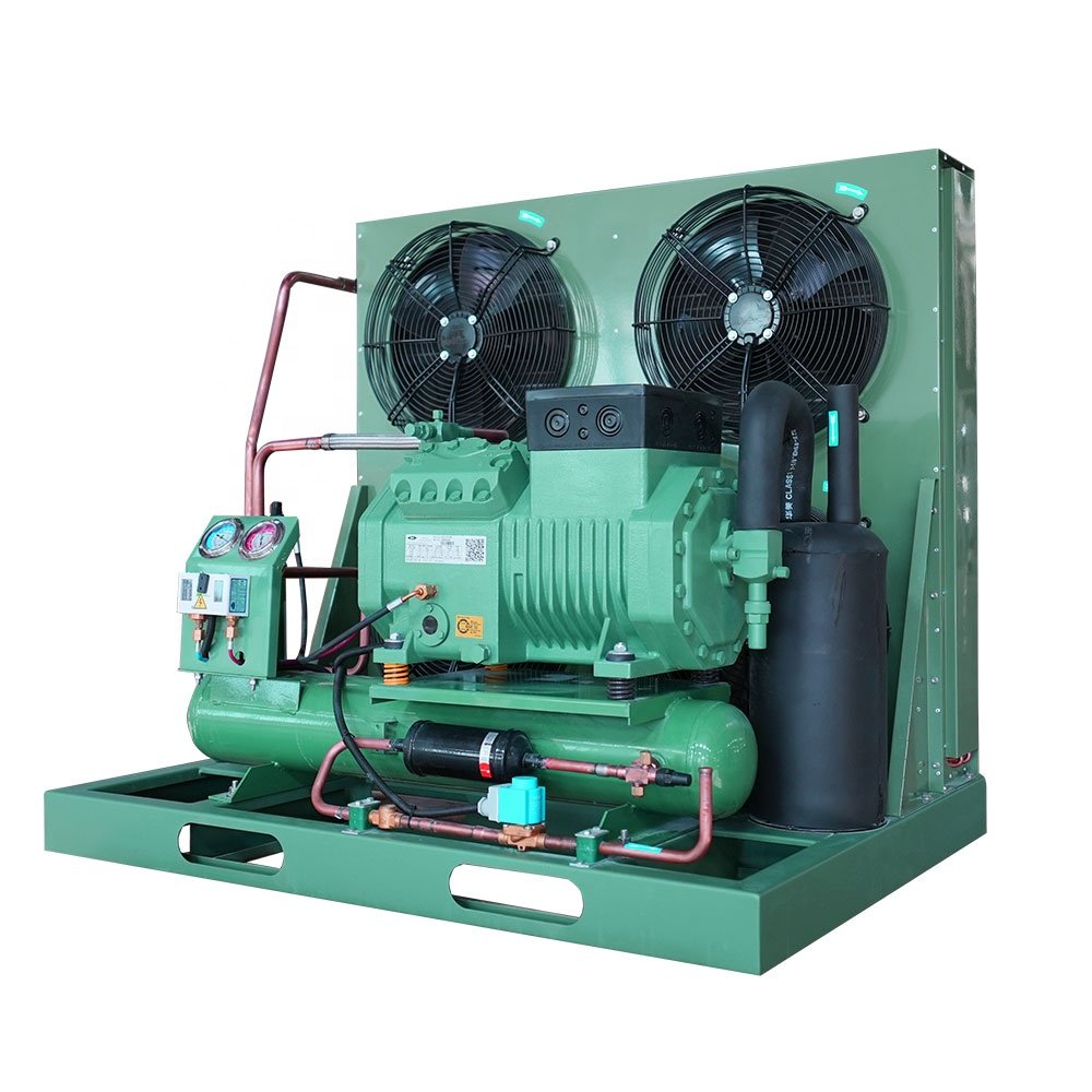 Wholesale Cheap Price 15 hp Industrial Cold Room Condensing Unit air Cooled Screw Compressors Unit Refrigeration Condensing Unit