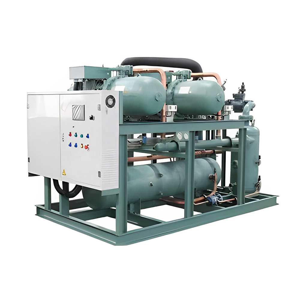 Wholesale Cheap Price 15 hp Industrial Cold Room Condensing Unit air Cooled Screw Compressors Unit Refrigeration Condensing Unit