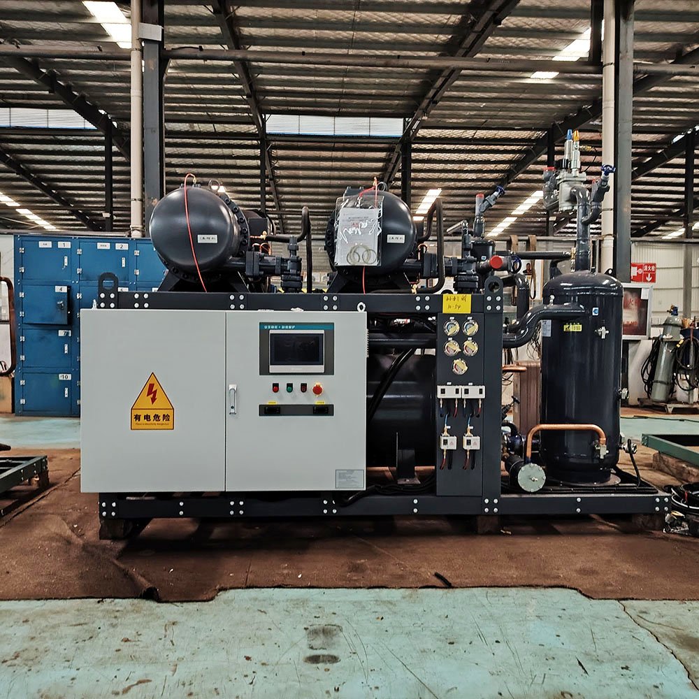 Condensing Unit Fast Refrigeration Screw Refrigeration Condensing Units for Cold Storage Project
