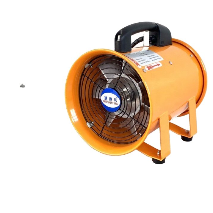 14-Inch Industrial Centrifugal Axial Exhaust Fans Portable Ventilation Blower with 220V 50Hz for Ventilation Ducts