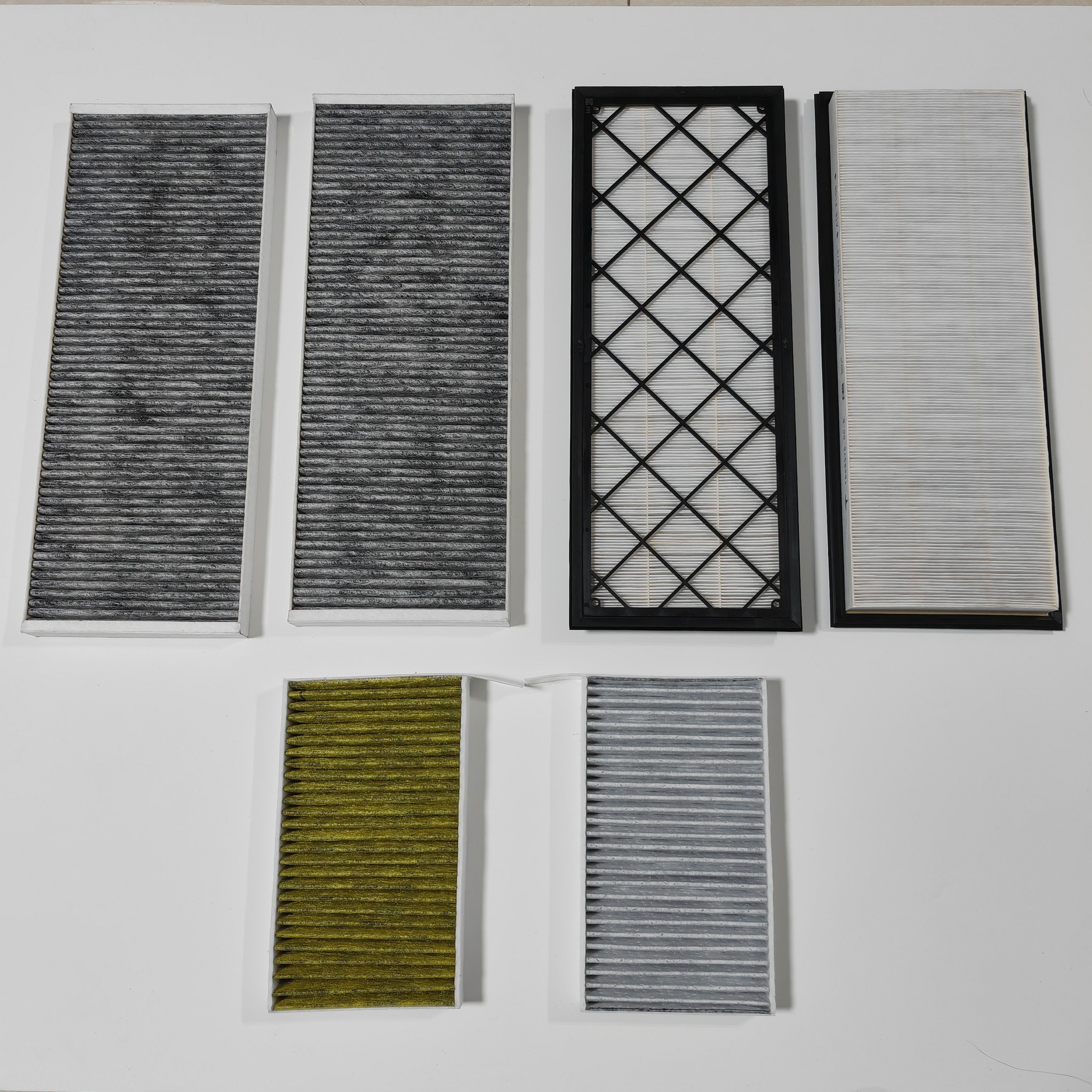Applicable to Tesla ModelY-type Cabin air Filter 1813371/1658375/1658376 Activated Carbon air Conditioning Filter