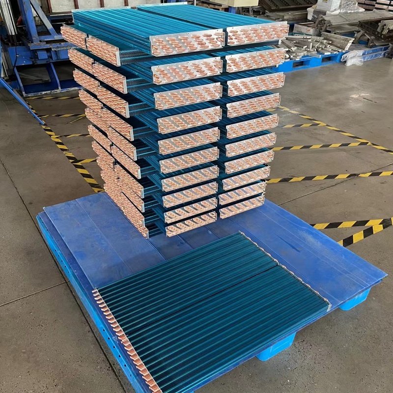 Customized Water/Refrigeration Fridge AC Water-source Condenser Coils Fin-tube Type Air Cooled Heat Exchanger