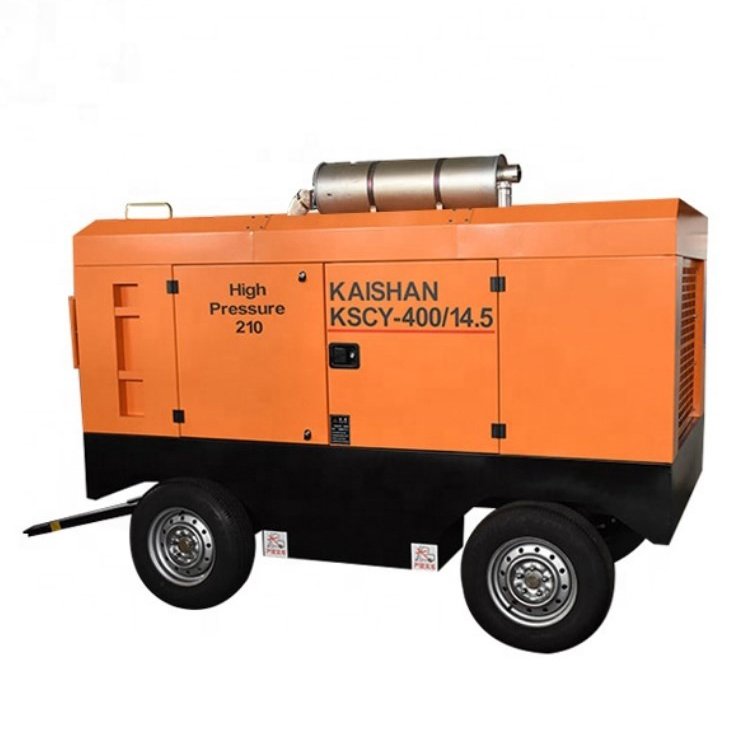 air Compressor for Water 300 Cfm High Pressure Mobile diesel air Compressor 750 Cfm diesel Portable Screw air Compressor