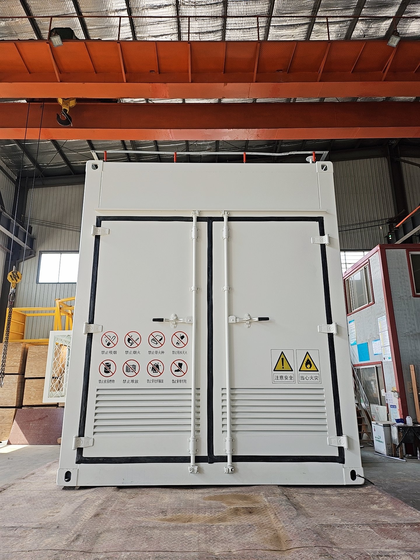 Source Manufacturer Custom Color High Pressure Fireproof Waterproof and Shockproof Hydrogen Production Equipment Container