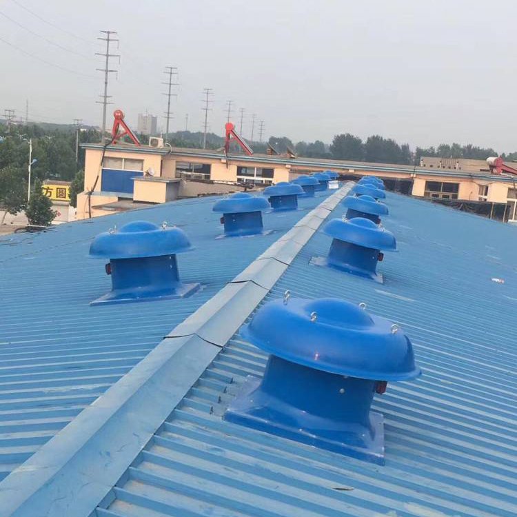 Hot Selling Fiberglass Roof Ventilator Fan for Warehouses Hotels and Printing Shops
