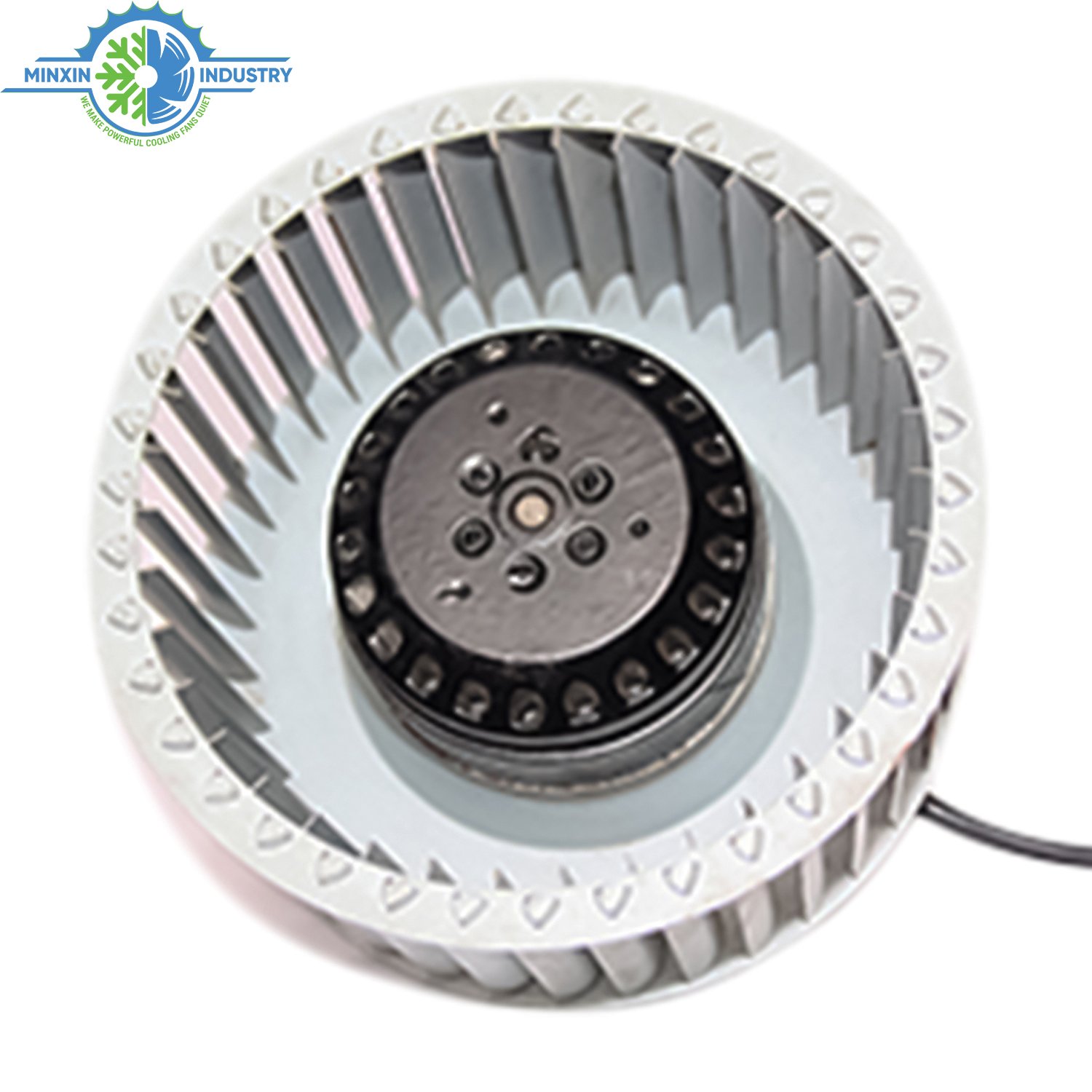 Aluminum Impeller 160mm AC Forward Curved High Temperature Blower Wheel Centrifugal Fan