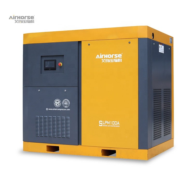 New Design 75hp 100hp PMSM Inverter air Compressor 37kw 55kw 75kw Variable Speed Direct Driven air Compressor for Industrial
