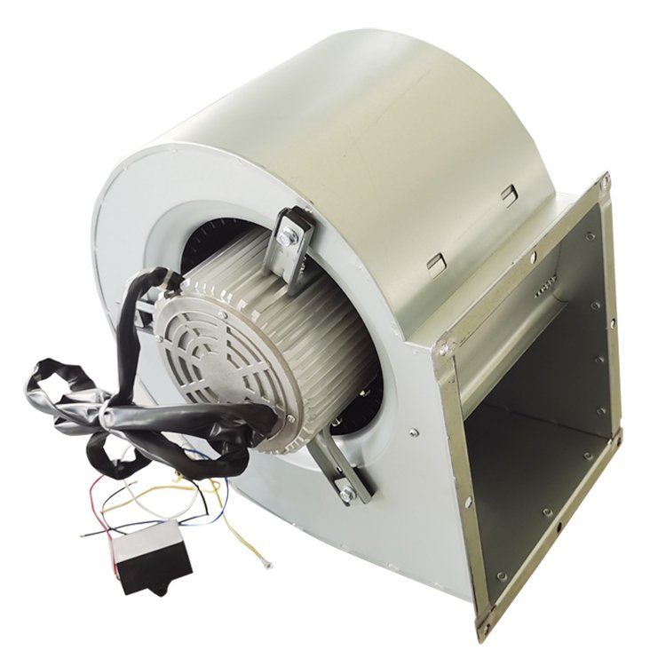 9/7 Galvanised Sheet Steel AC Motor 370W Centrifugal Air Conditioning Blower Fan With Aluminum Closed Motor 4P