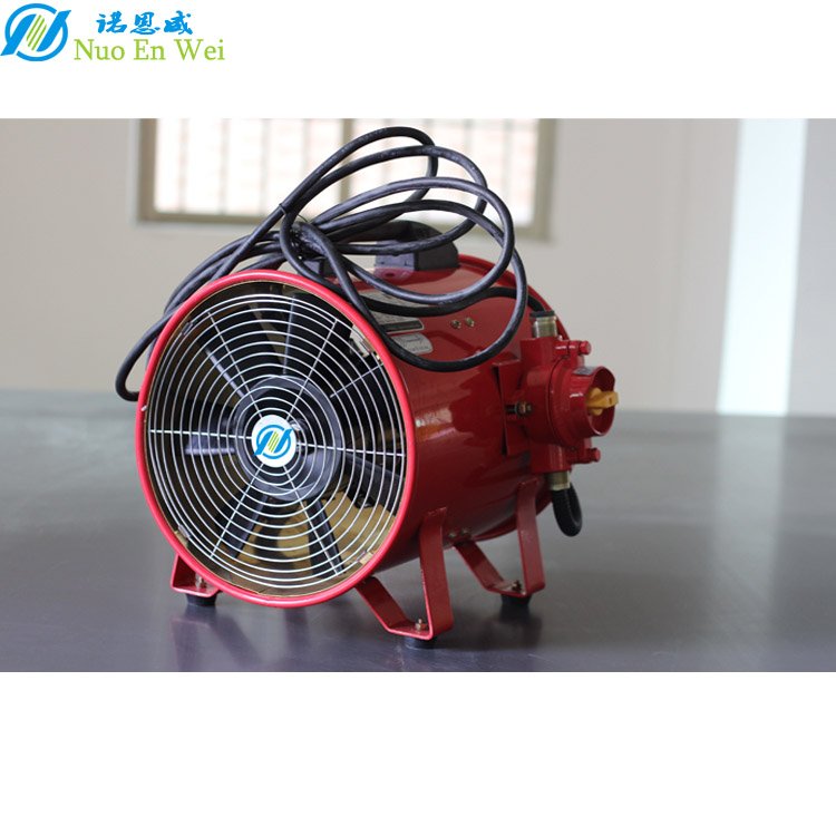 12 Inch Portable Explosion-proof Fan Hand Push Exhaust Ventilation Fans Large Volume Axial Air Blower