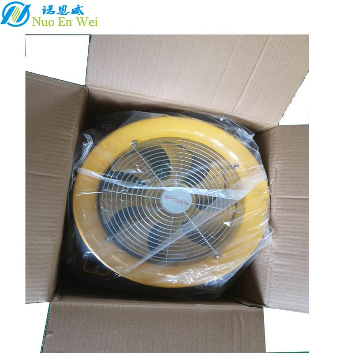 12 Inch Portable Explosion-proof Fan Hand Push Exhaust Ventilation Fans Large Volume Axial Air Blower
