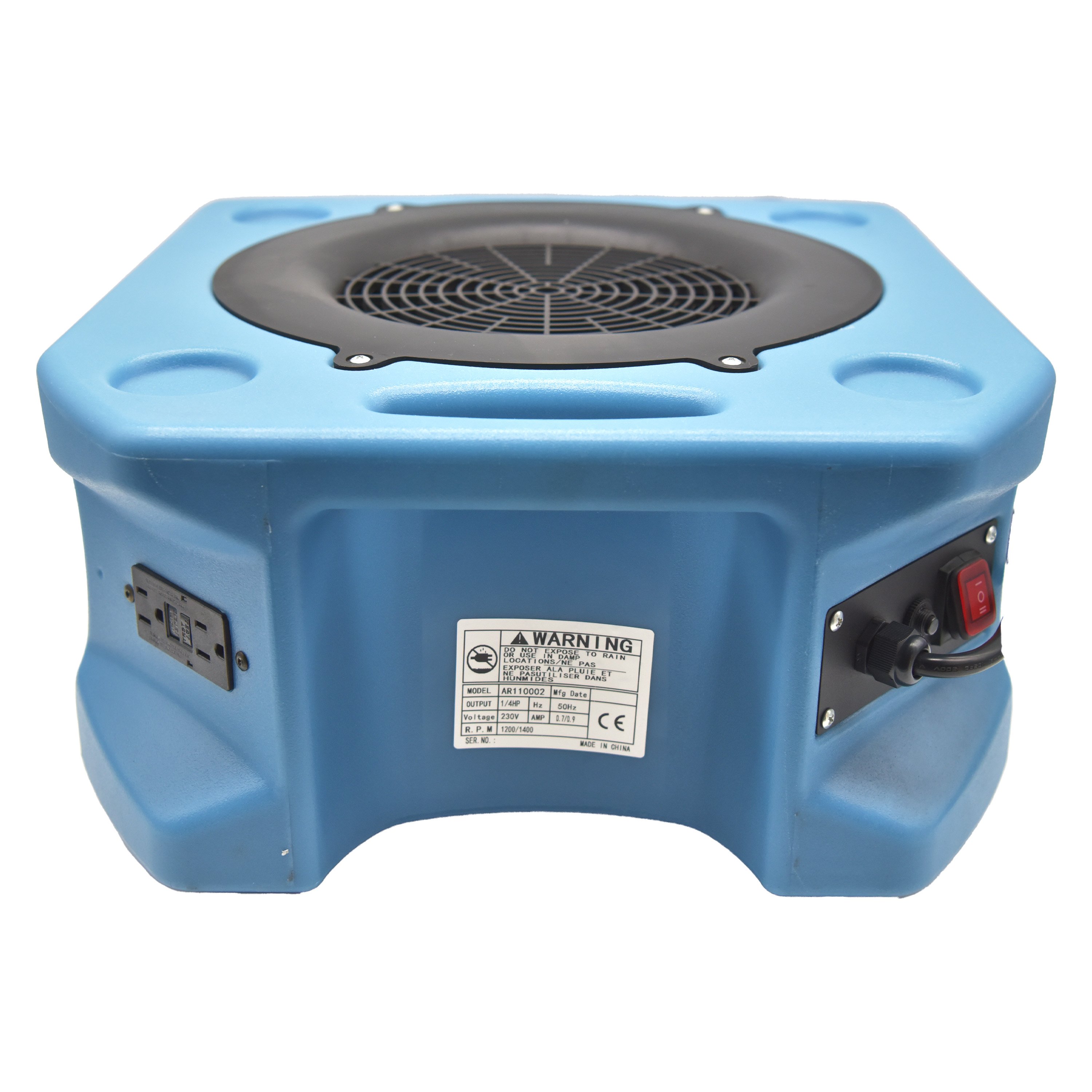 Customizable110 220V Electric Equipment Scrubber Dryer Roots Blower Type with High Pressure AC Current Plastic Blade OEM Support