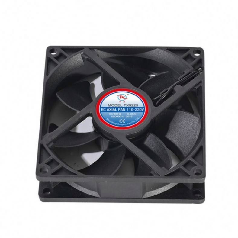 Blower Fan 92X92X25mm Ventilation Ball Bearing Extractor Fans Axial Cooling Fan Ec