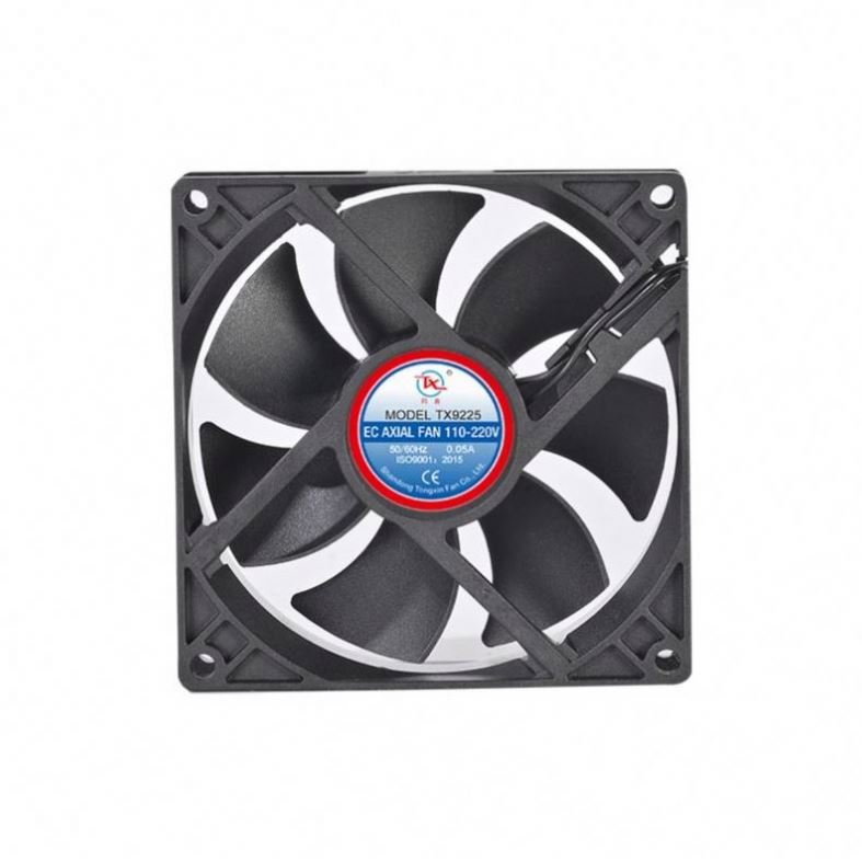 Blower Fan 92X92X25mm Ventilation Ball Bearing Extractor Fans Axial Cooling Fan Ec