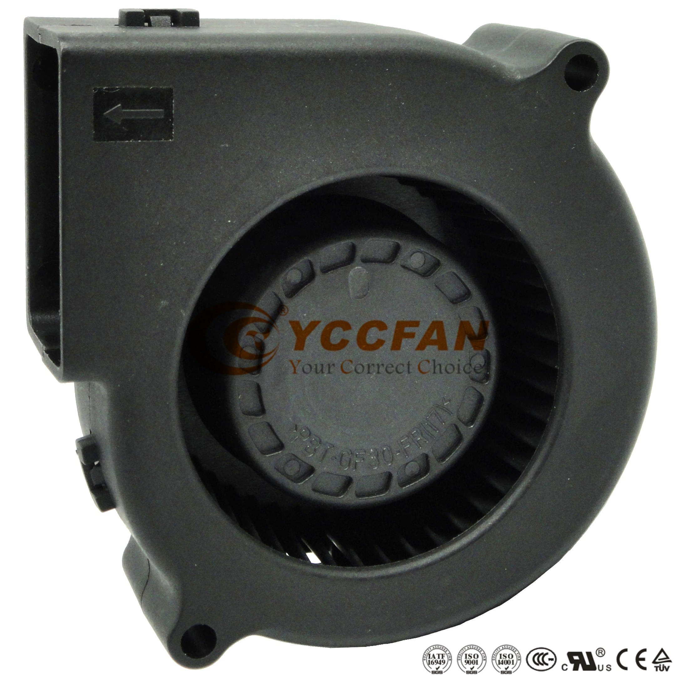75x75x30mm YBU7530B12F 75mm 12v 24vBall Bearing FG RD PWM Dc Blower Fan