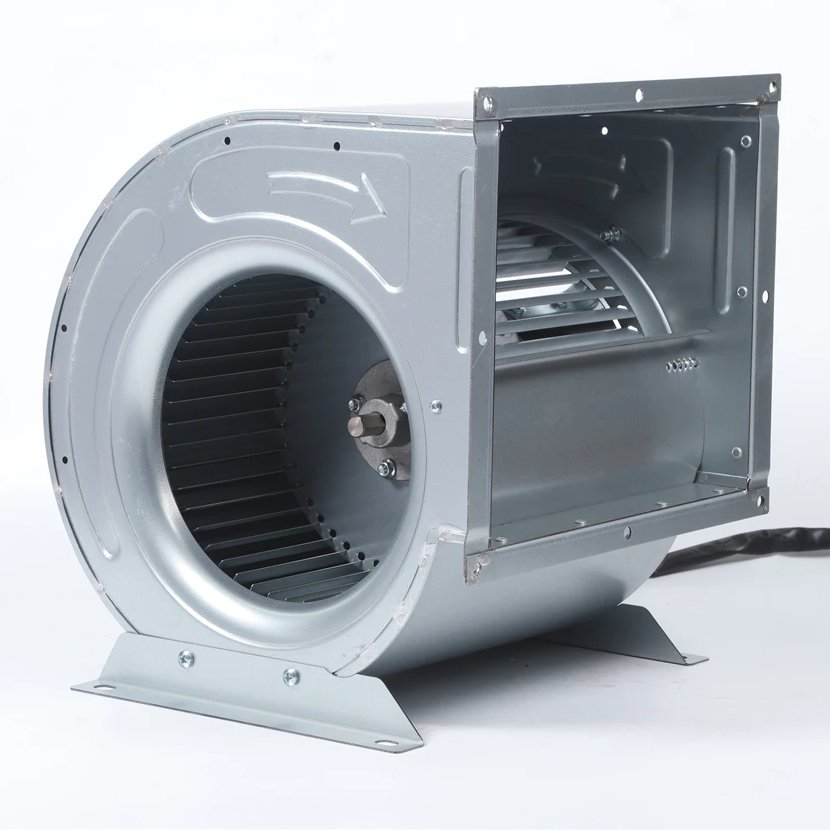 9-9 Metal Centrifugal Blower Kitchen Hood Blower Centrifugal Fan Stainless Steel 220V 50hz CE AC Motor Radial Fan With Flange