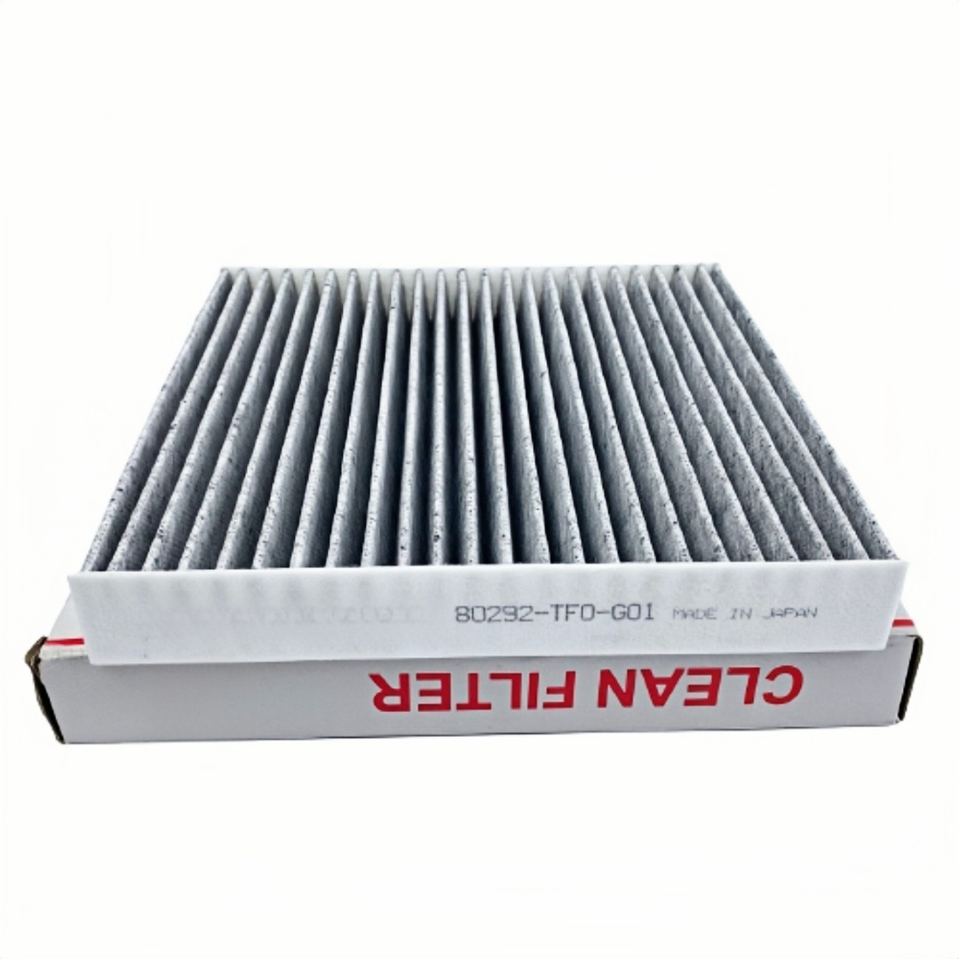 Car Pollen Cabin Air Conditioning Filter Activated Carbon 80292-TF0-G01 80291-TF0-E01 for Honda City CR-Z Fit 3 HR-V Insight