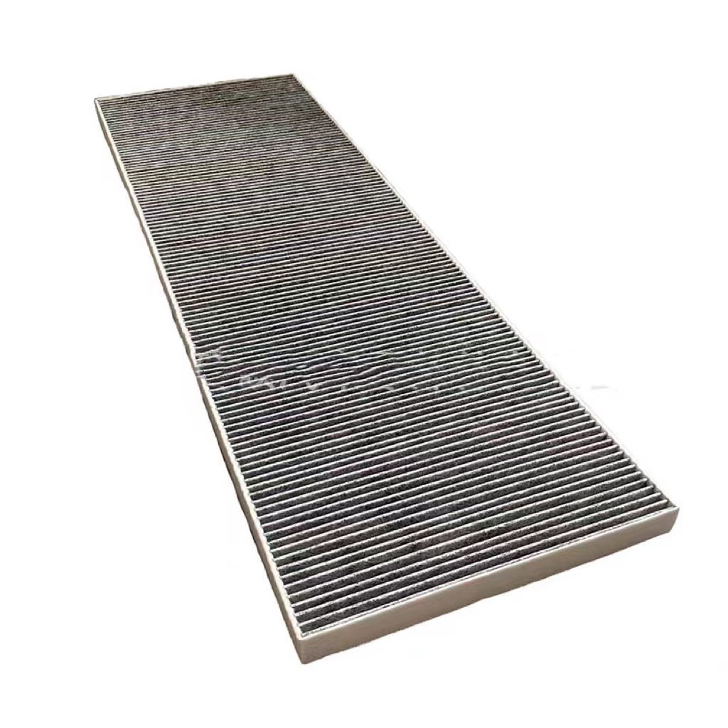 Suitable for Tesla Model3Y air Conditioning Filter Cotton Cn95 Odor Removal Purification HEPA Activated Carbon Filter