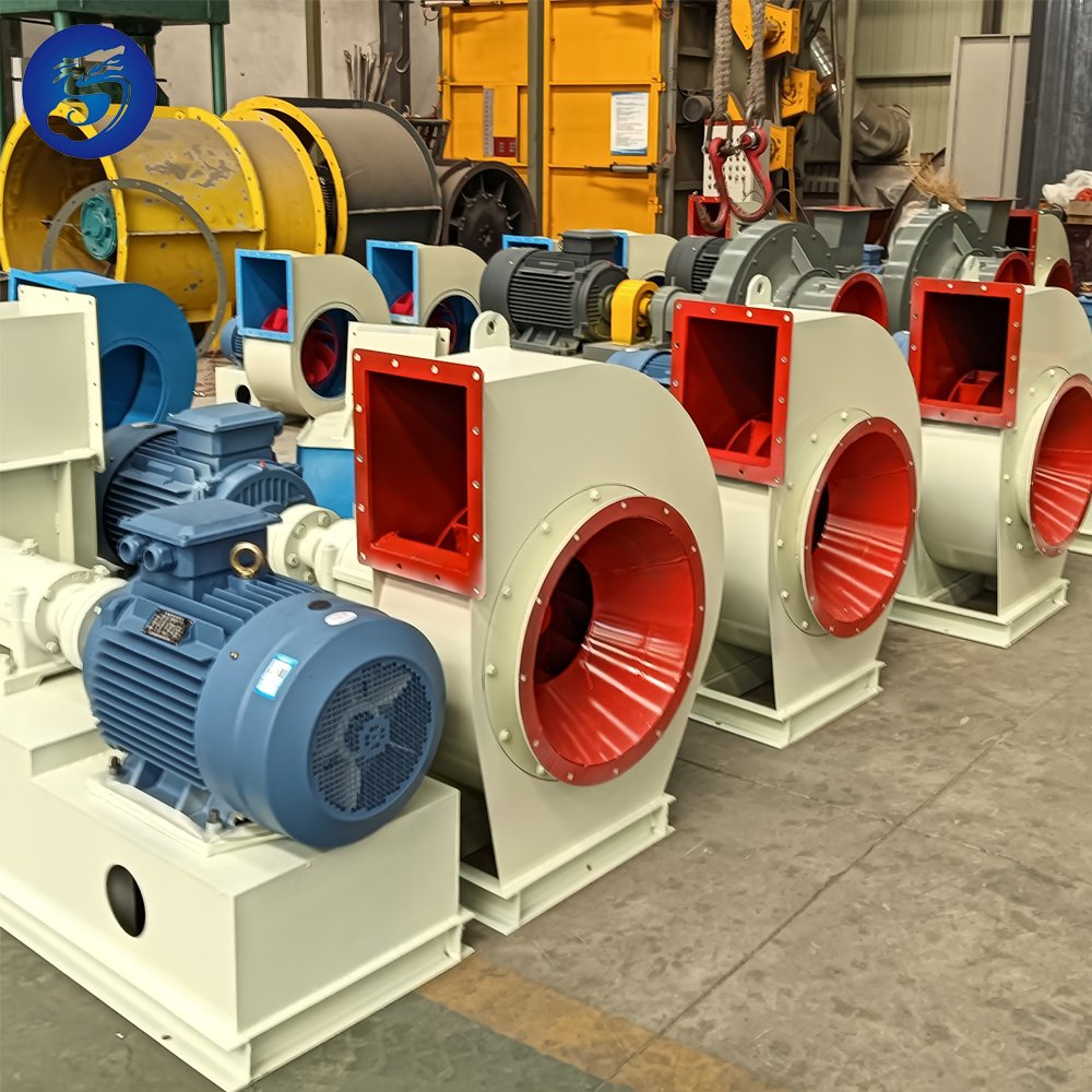 China Industrial 4-72 Type Centrifugal Fan High Efficiency Centrifugal Blower Fan Industrial for Factory and Construction