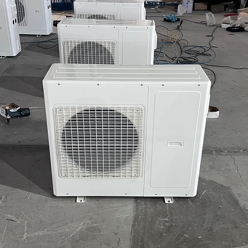 Evaporative Refrigeration Unit Shell Tube Heat Exchanger Condenser Unit for Cold Room